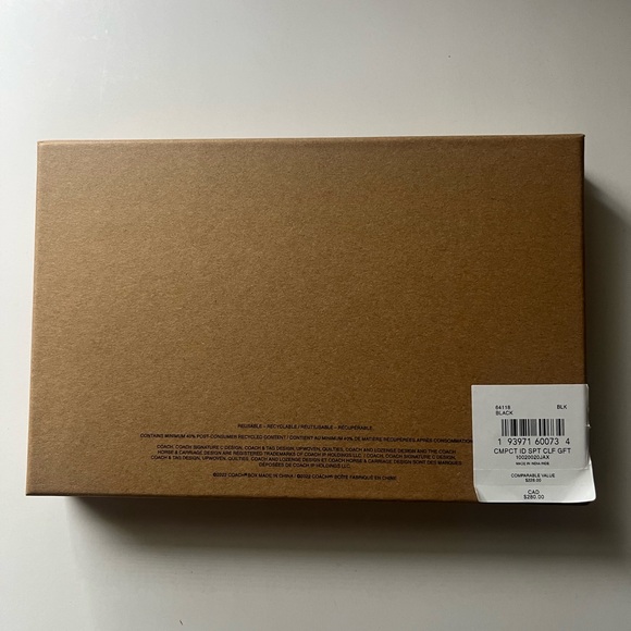 NWT Coach Outlet Boxed 3 In 1 Wallet Gift Set - Picture 5 of 6